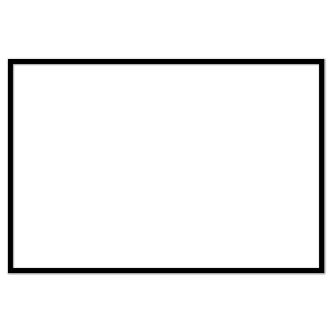 Black 120x80cm Landscape Photo Frame