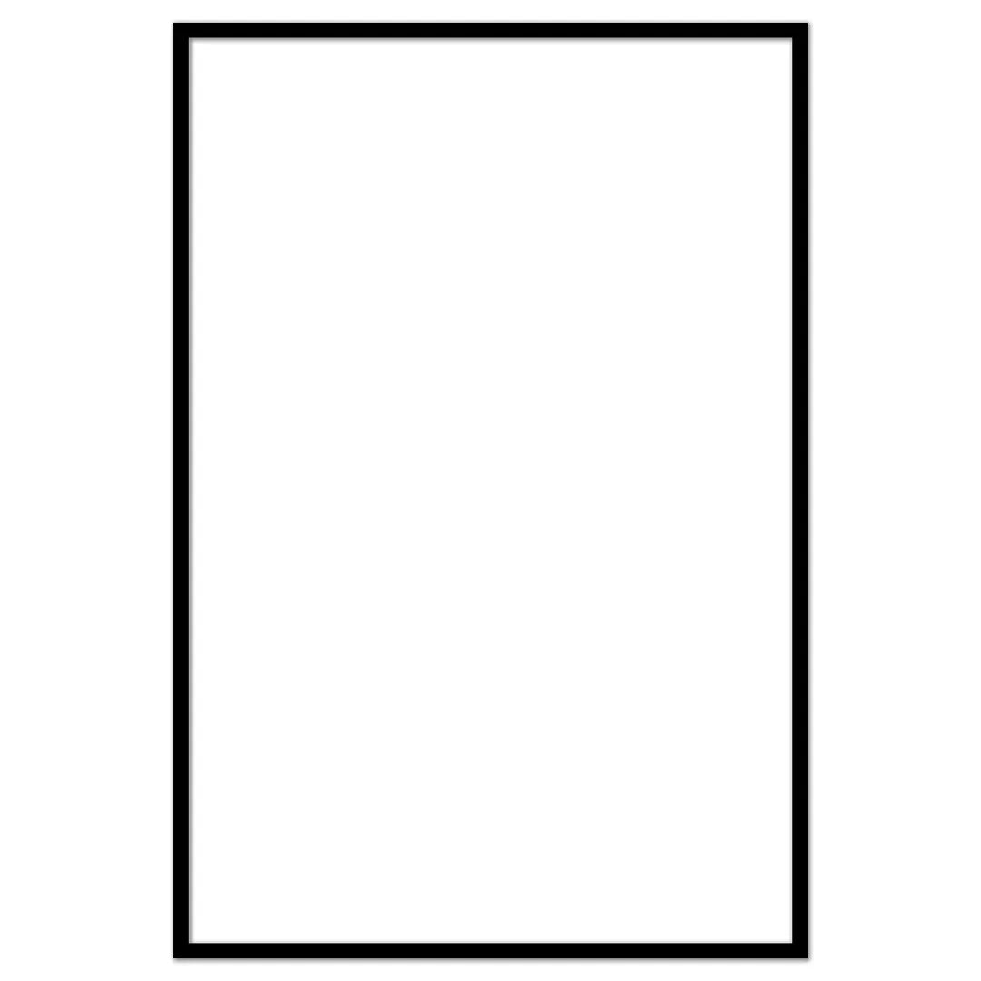 Black 120x80cm Portrait Photo Frame