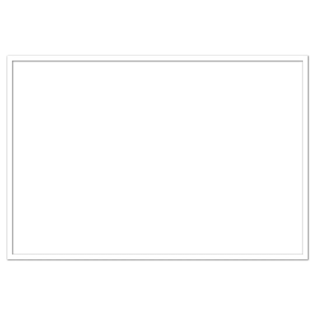 White 120x80cm Landscape Photo Frame