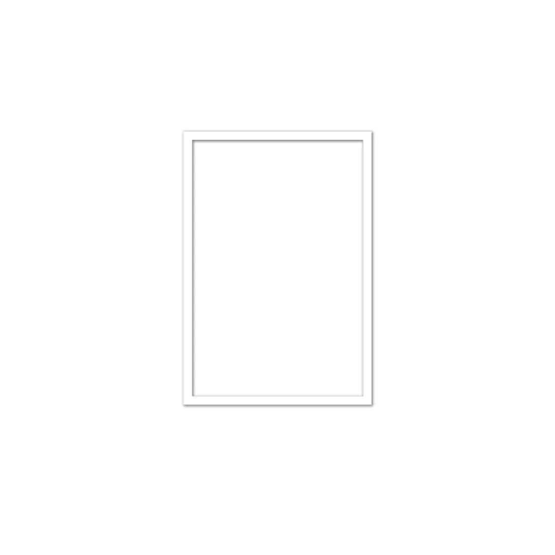 White 60x40cm Portrait Photo Frame