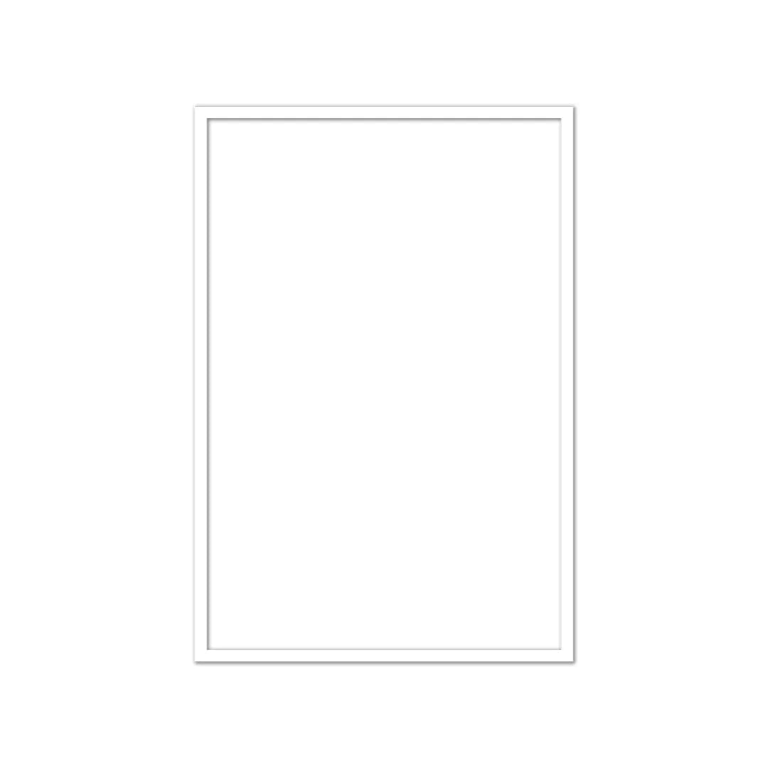 White 90x60cm Portrait Photo Frame