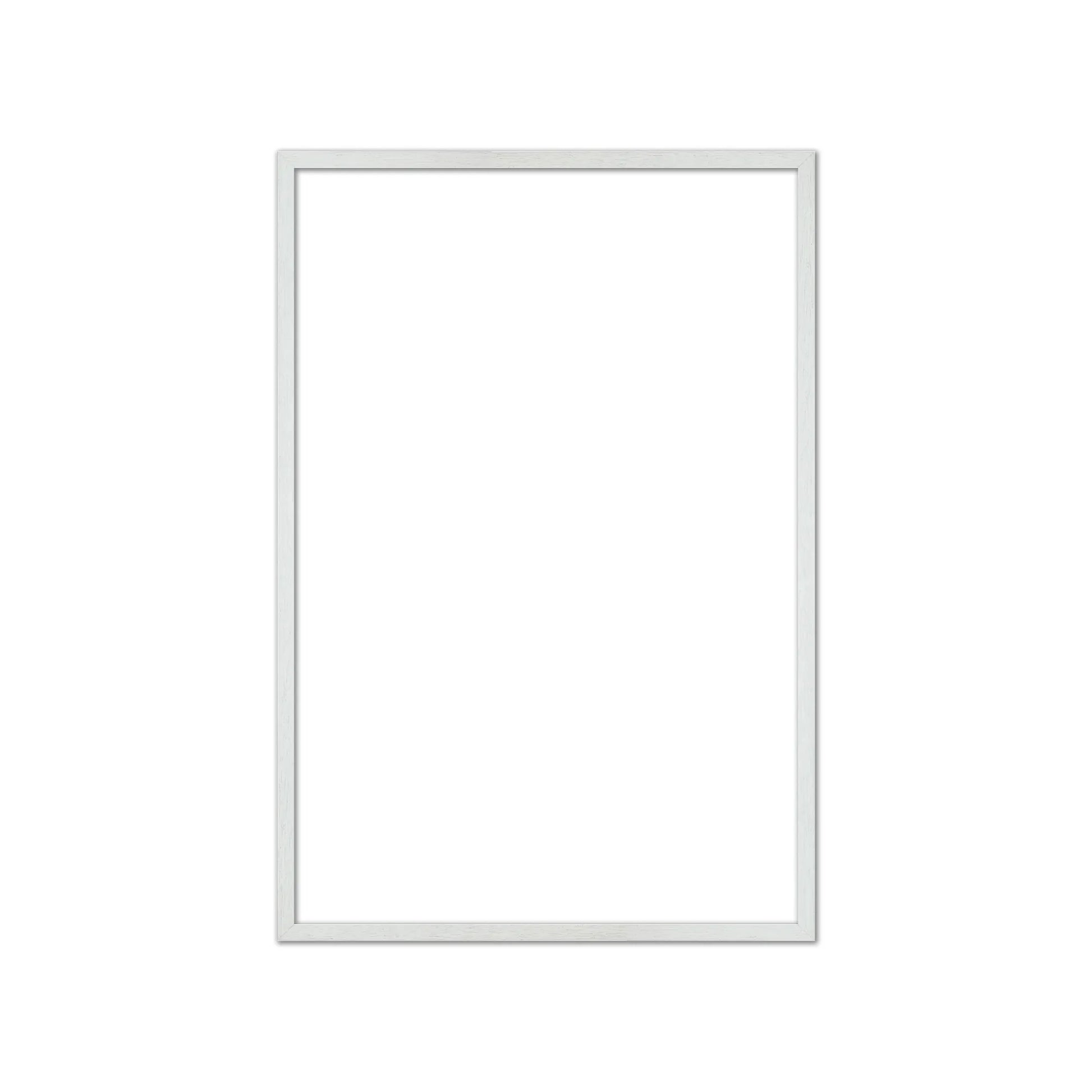 White grain 90x60cm Portrait Photo Frame