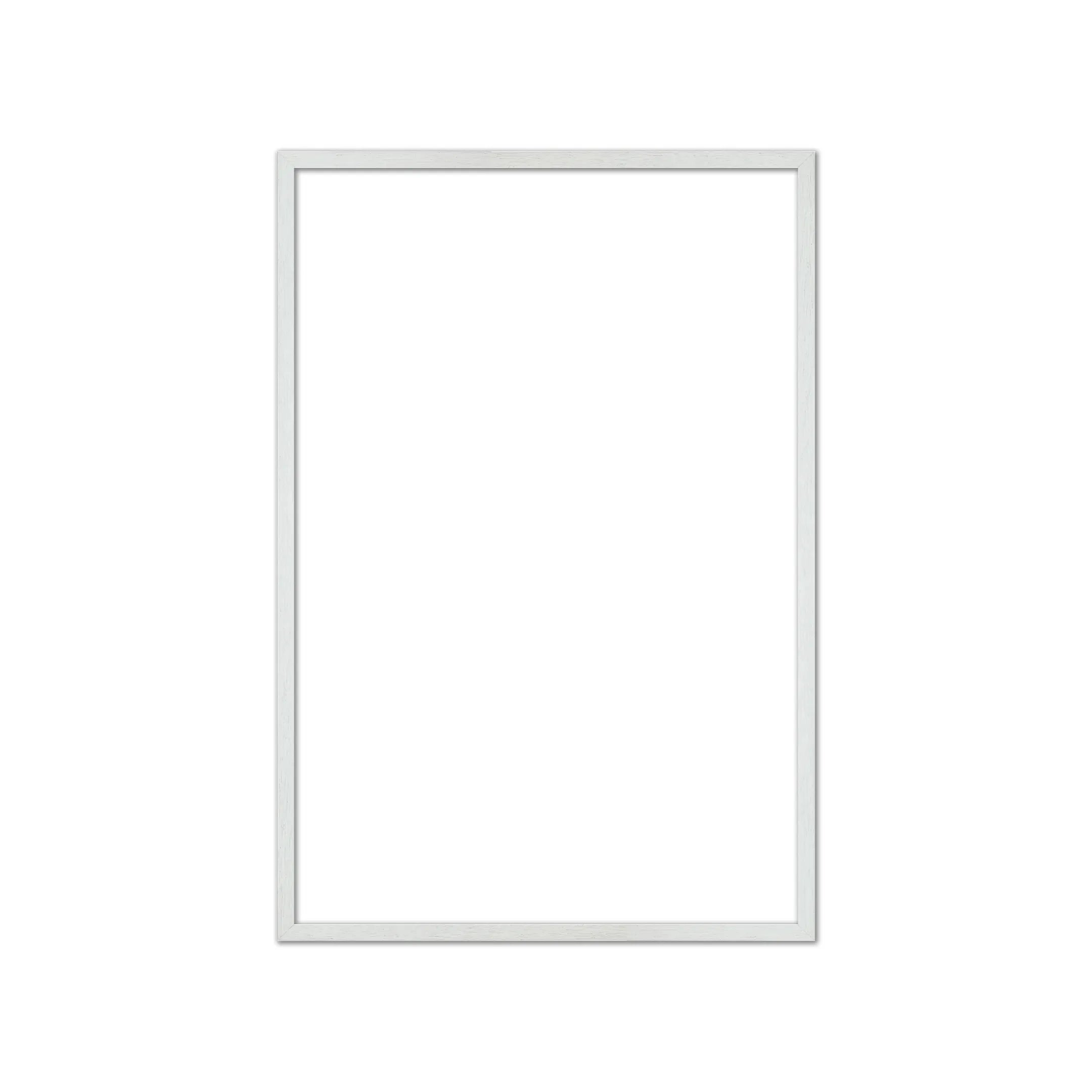 White grain 90x60cm Portrait Photo Frame