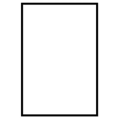 Timber Frames - portrait 120 x 80 / no border / Black