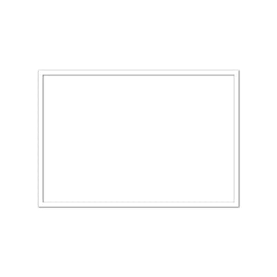 Timber Frames - landscape 90 x 60 / no border / White