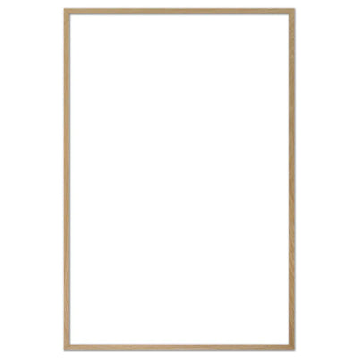 Timber Frames - portrait 120 x 80 / no border / Natural Oak