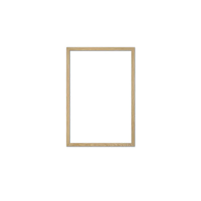 Timber Frames - portrait 60 x 40 / no border / Natural Oak