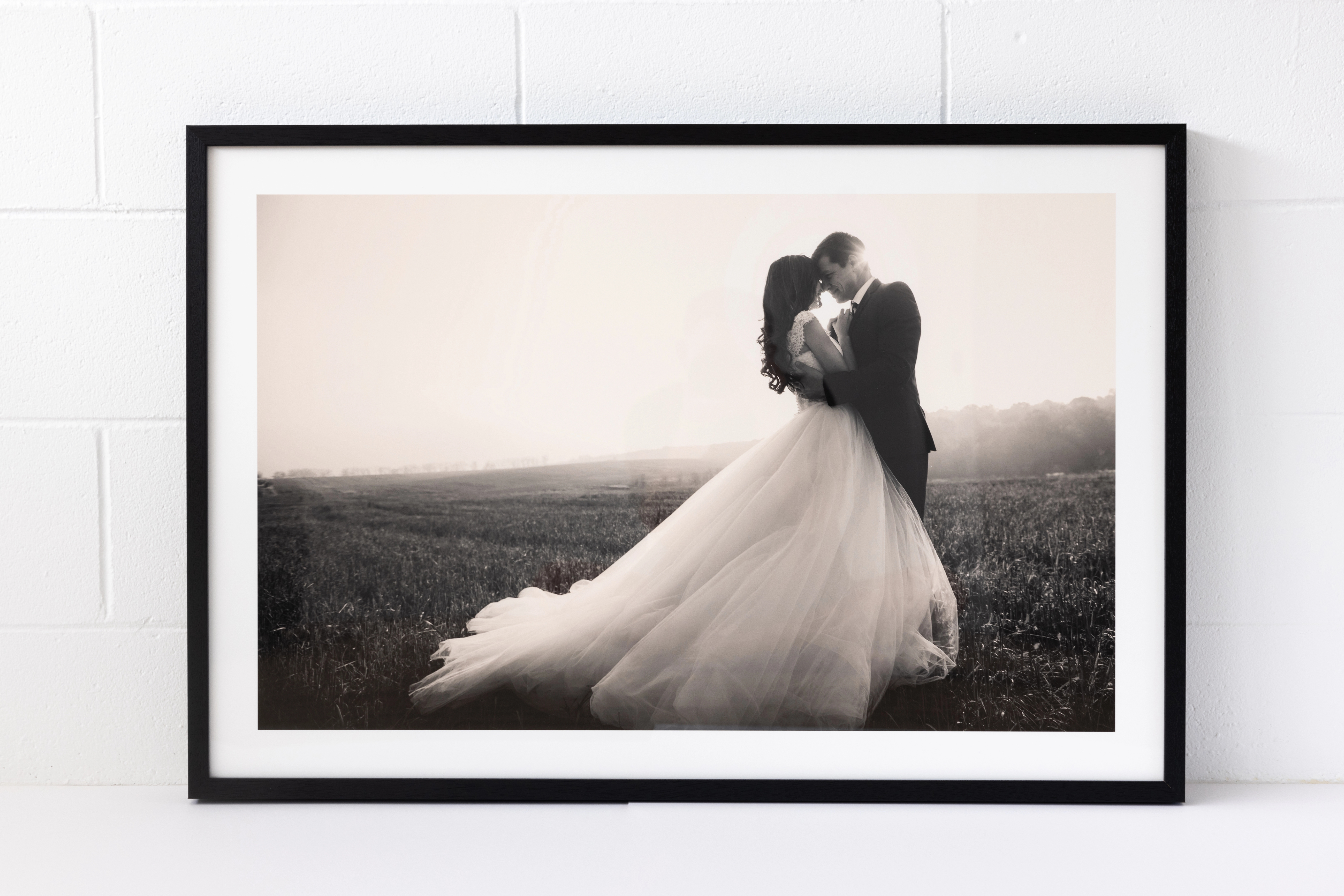 Print Frame Send finished product of wedding pictures printed and framed